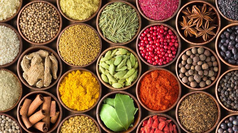 Spices and herbs 