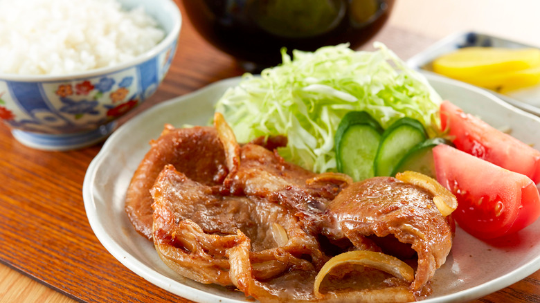 buta no kakuni (braised pork belly)