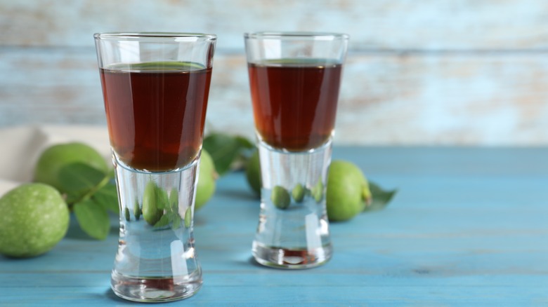 shots of nocino