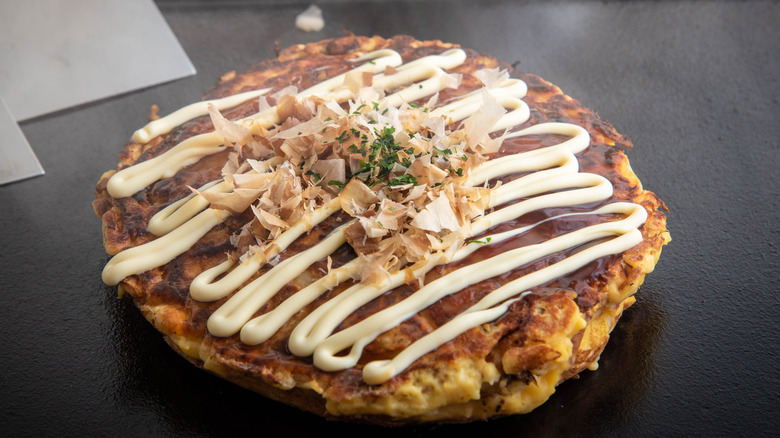 Osaka style okonomiyaki