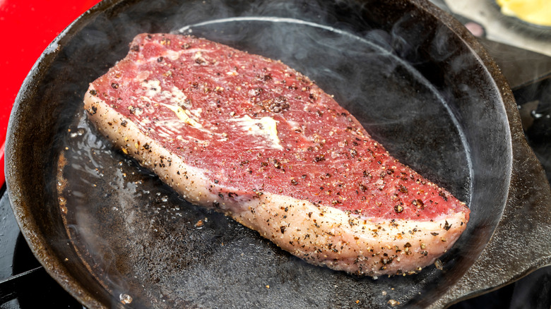 pan-searing picanha