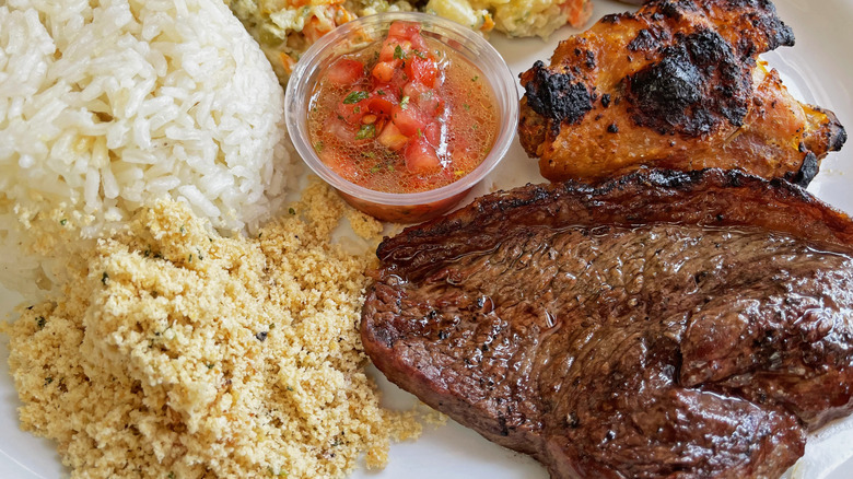 picanha with side dishes