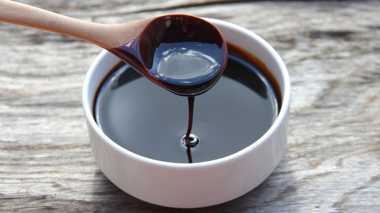 spoon of molasses