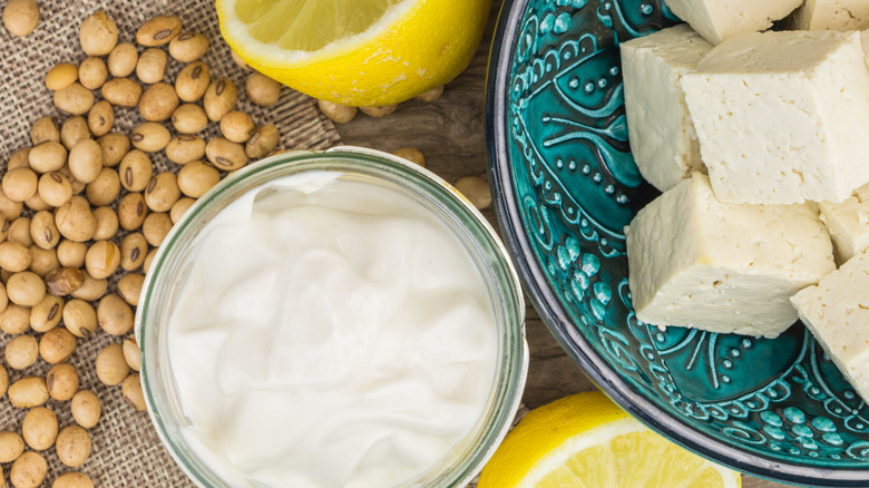 Tofu caesar salad dressing