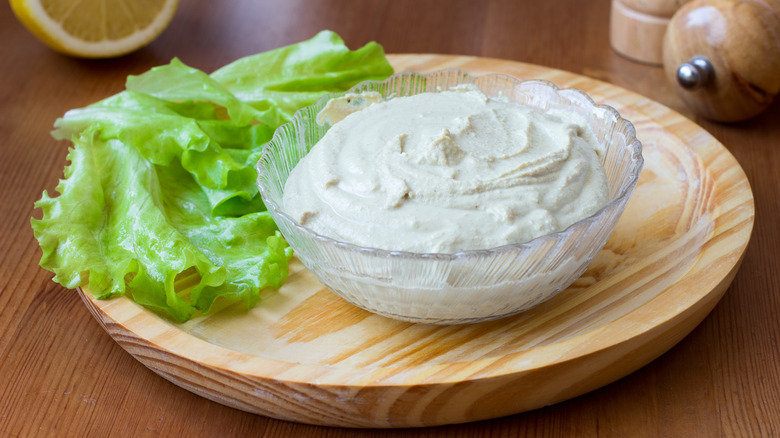 Silken tofu mayonnaise 