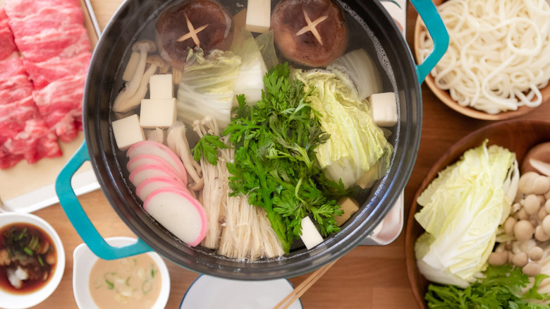 Shabu shabu hot pot