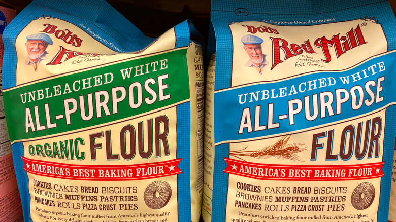 Two bags of flour