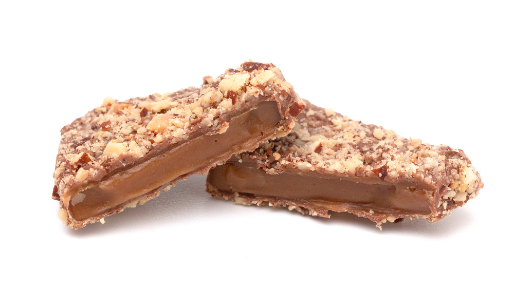 English toffee with nuts