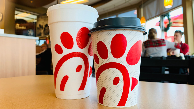 What It Probably Means If You Get A Blank Cup At Chick-Fil-A