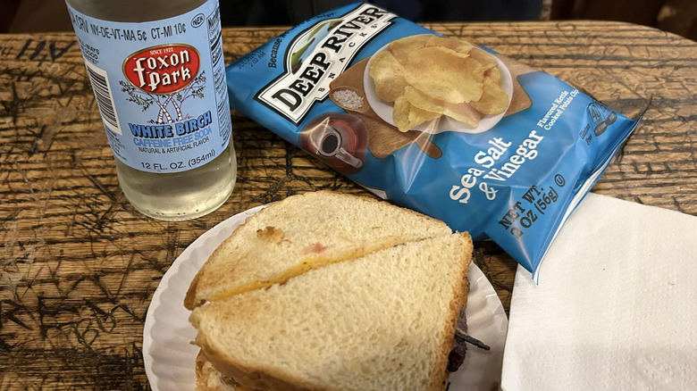 Potato chips and root beer