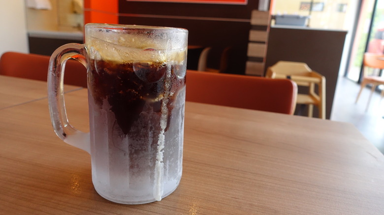 icy mug of root beer