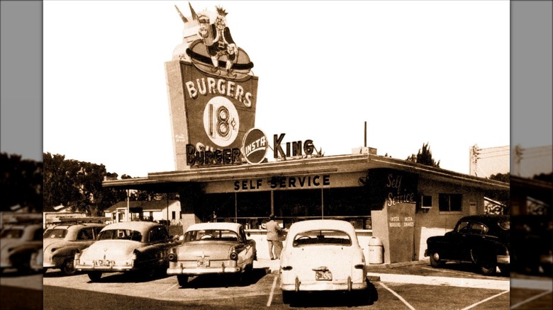 Old-school Burger King