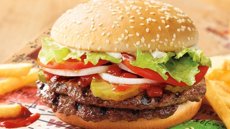 Burger King Whopper sandwich