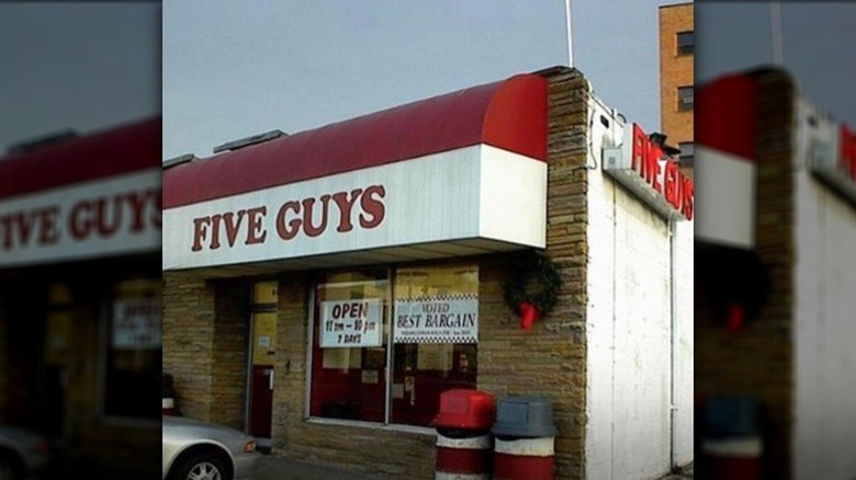 Five Guys store in Alexandria, Virginia