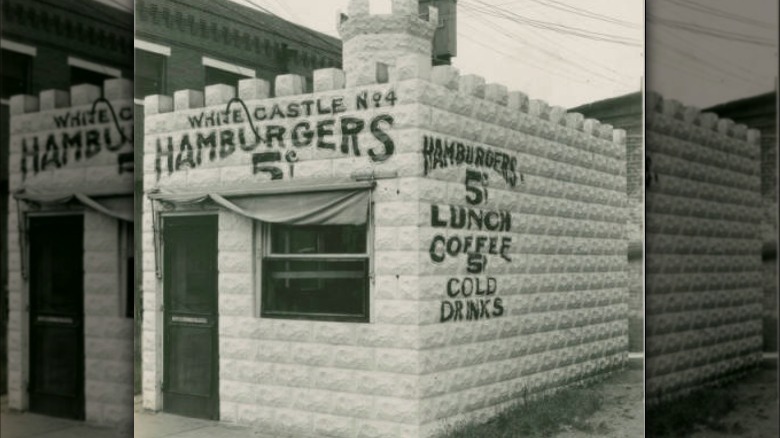 Vintage White Castle restaurant 