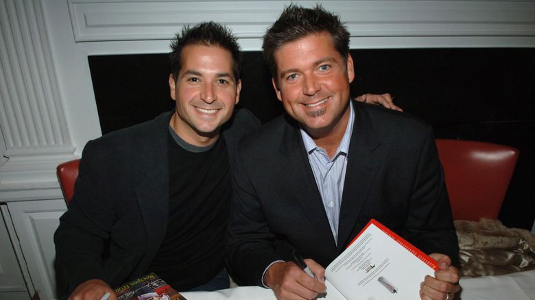 Bobby Deen and Jamie Deen during "The Deen Brothers Cookbook: Recipes from the Road" launch party