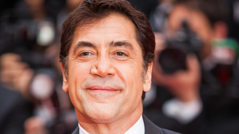 Javier Bardem smiling