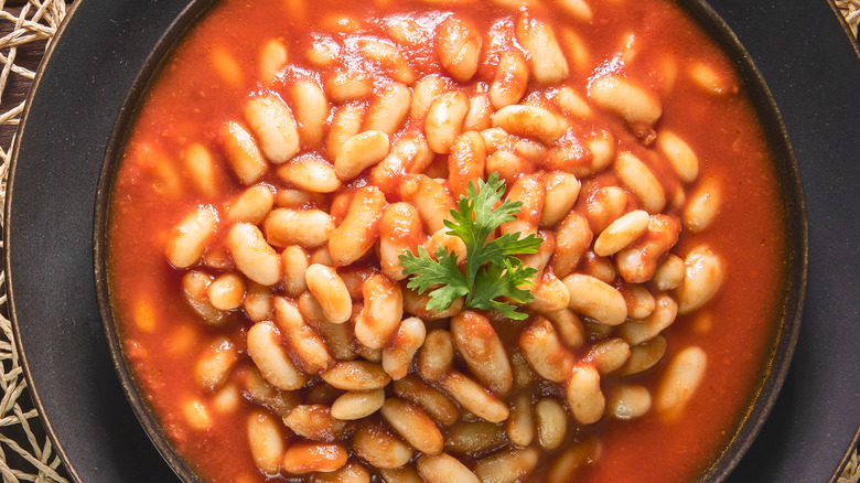 bowl with beans