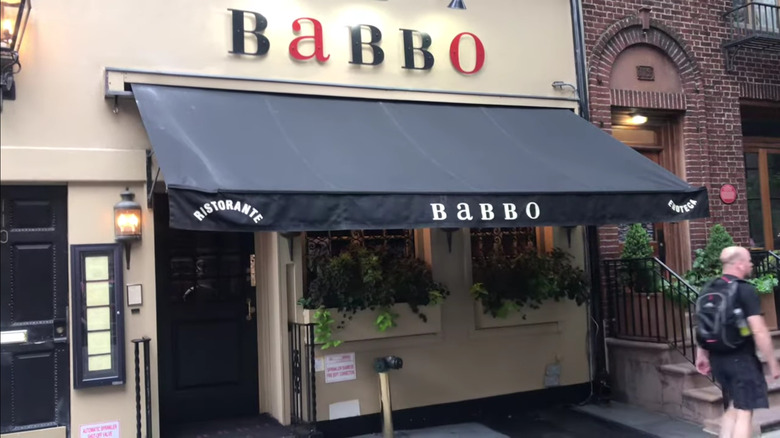 Batali's Babbo restaurant