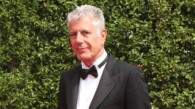 Anthony Bourdain tuxedo