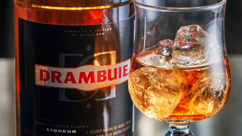 glass of Drambuie