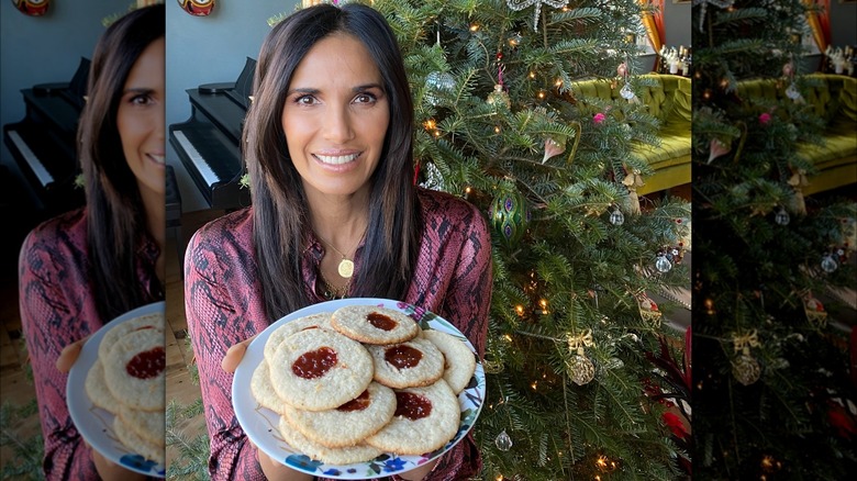 Padma Lakshmi's thumbprint cookies