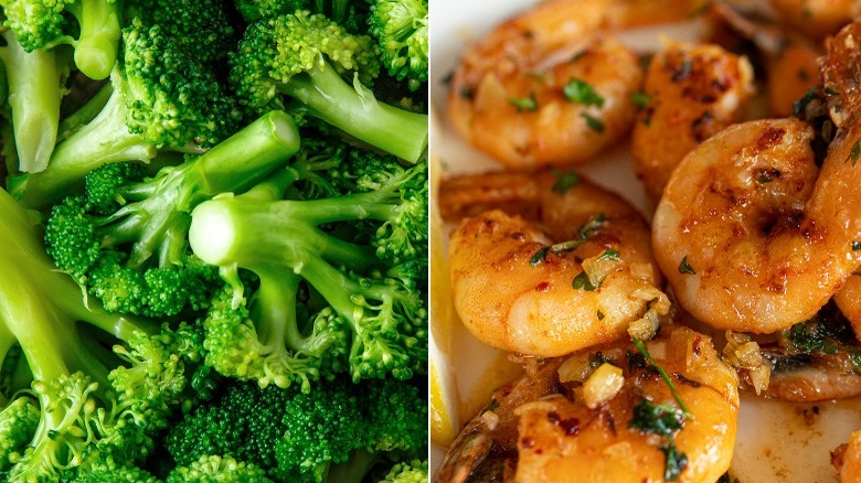 Low Carb Shrimp Scampi With Broccoli
