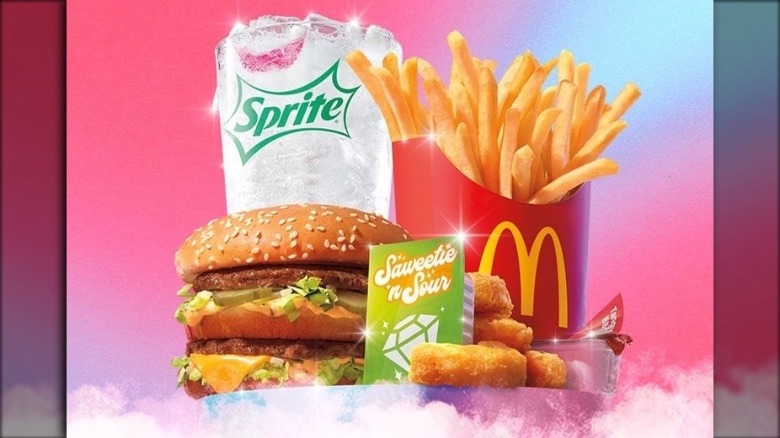 McDonald's Saweetie meal