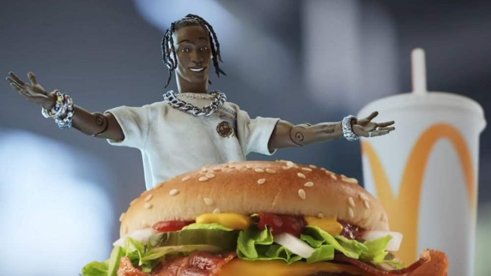 Travis Scott McDonald's commercial