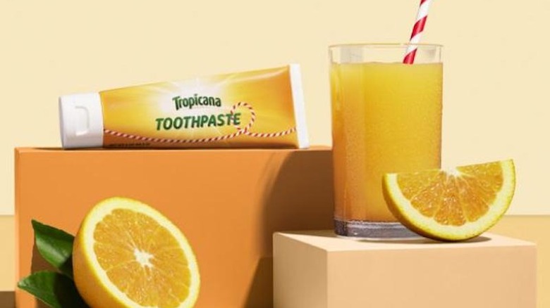 Tropicana Toothpaste ad