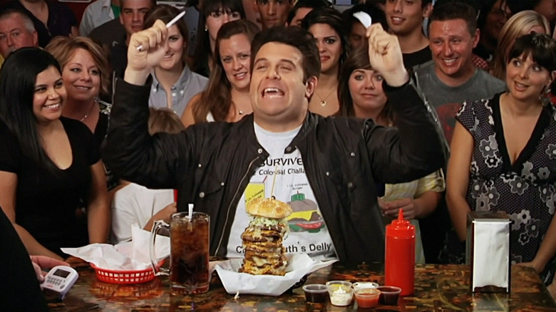 adam richman triumphant over burger