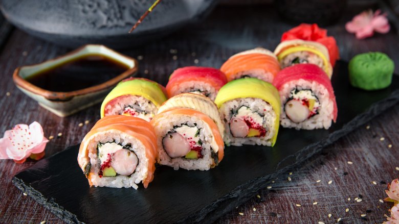 Martha Stewart likes sushi