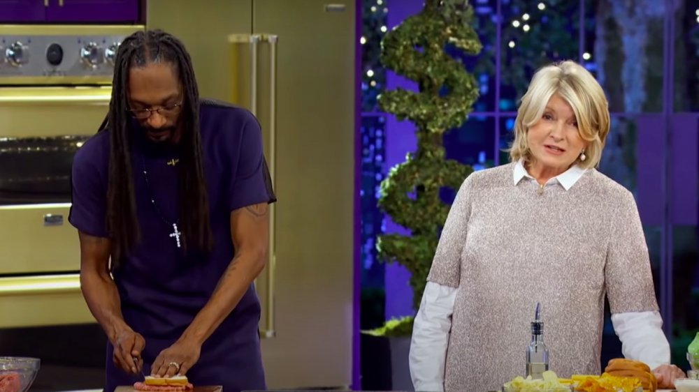 Martha Stewart is impressed by Snoop's cooking