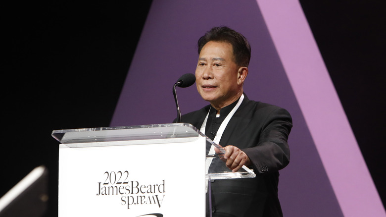 Martin Yan with James Beard Award medal