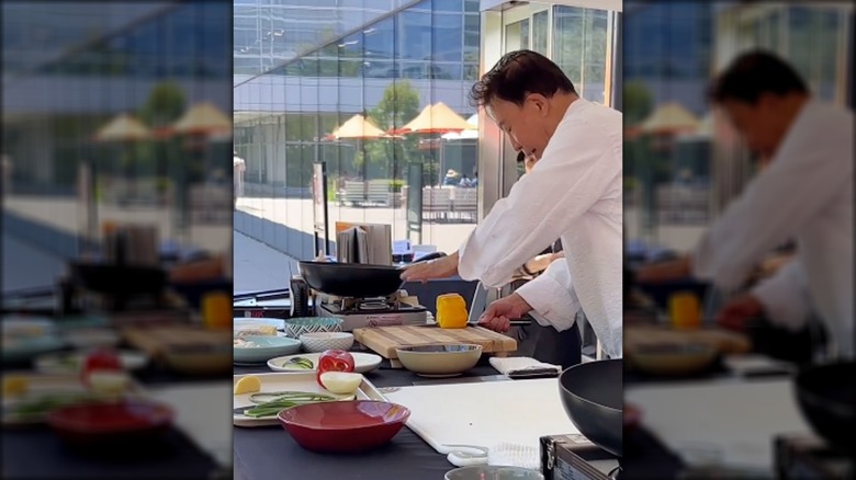 Martin Yan cooking demonstration