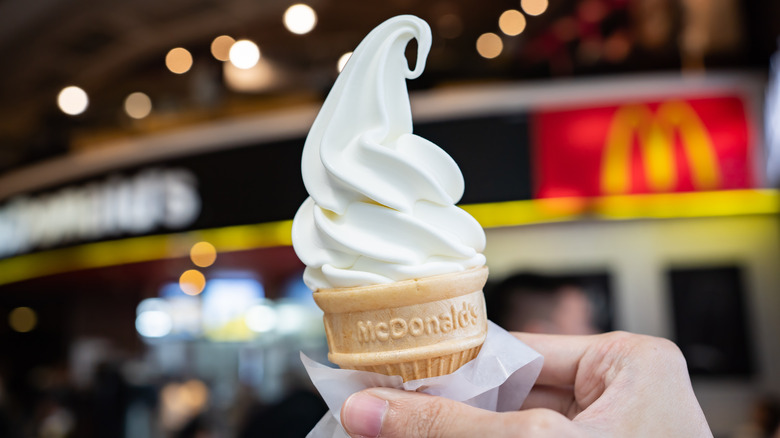 mcdonald's vanilla cone