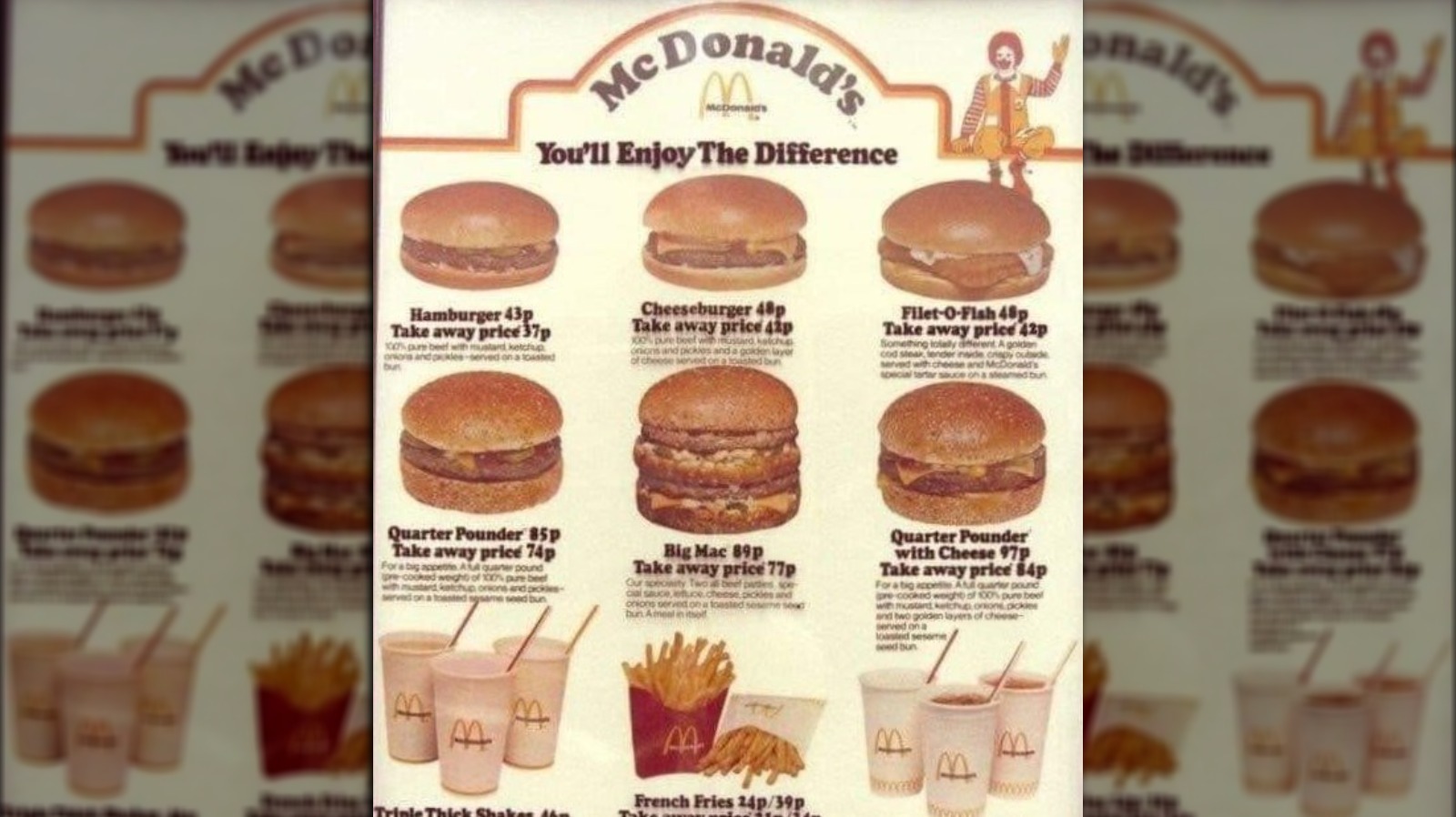 What Mcdonalds Menu Looked Like The Year You Were Born 