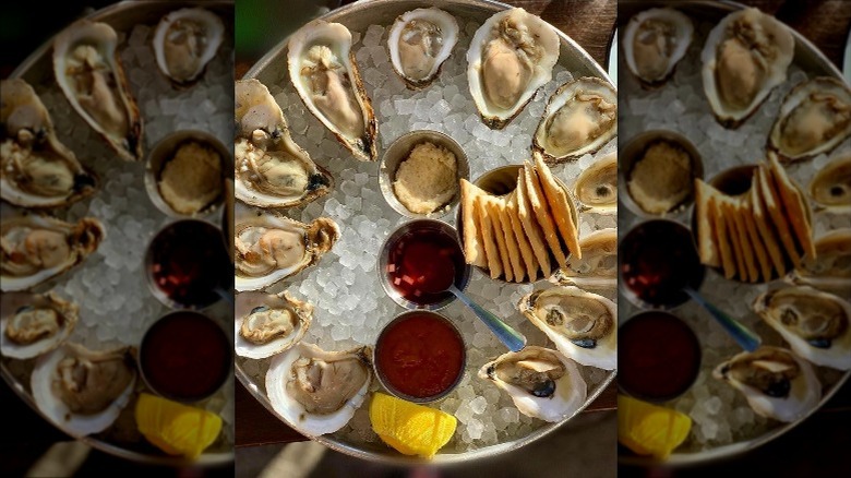 Oysters at Leon's Fine Poultry & Oyster Shop