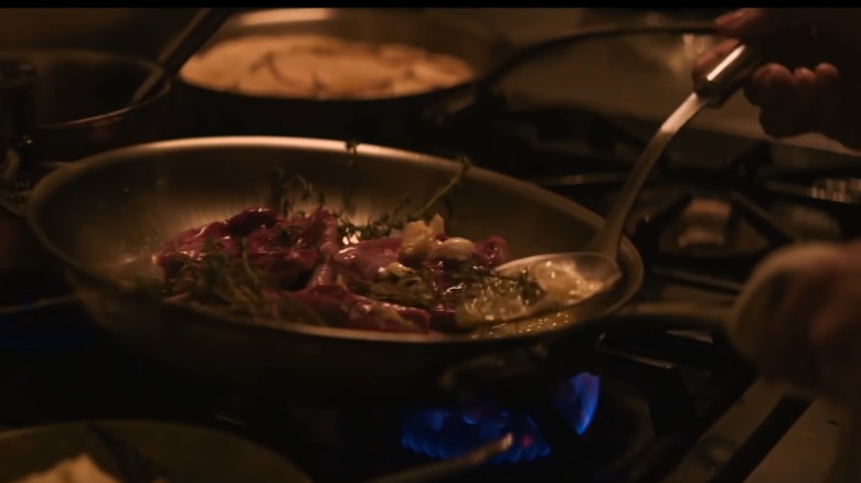 Cooking scene from "Pig"