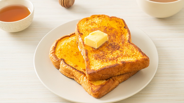 breakfast honey butter french toast 