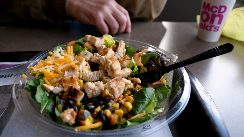 McDonald's Southwest Chicken Salad 