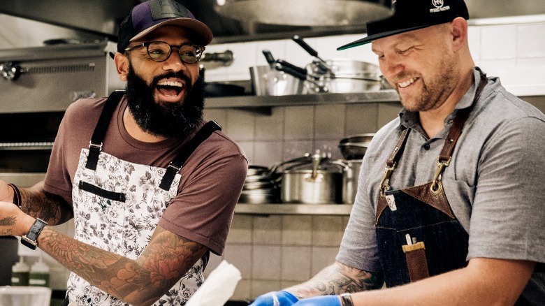 Justin and Jeremy on Fast Foodies 