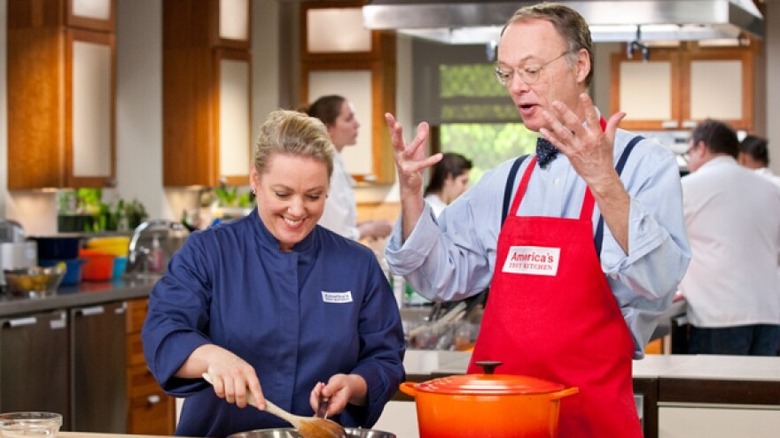 Christopher Kimball talking