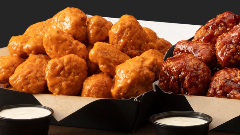 boneless wings with ranch