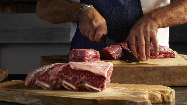 Aged beef at Fogo de Chão