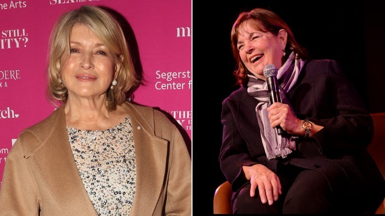 Martha Stewart and Ina Garten