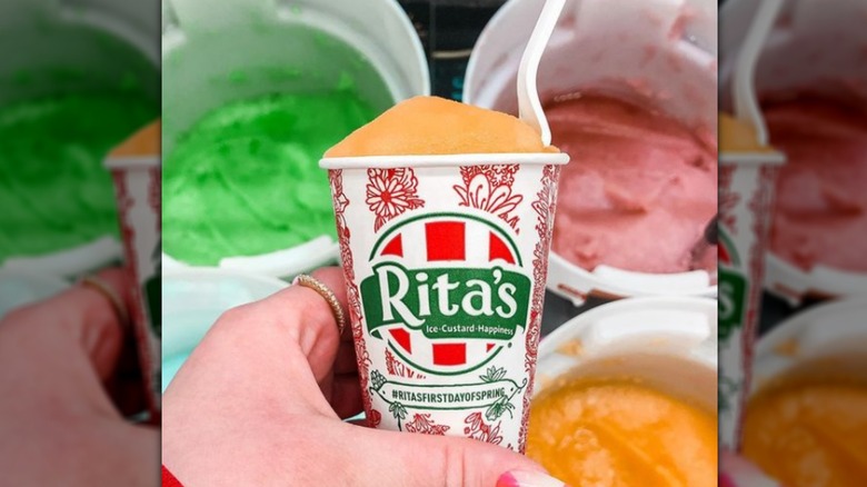 Rita's Italian ice 