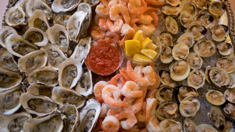 shellfish buffet