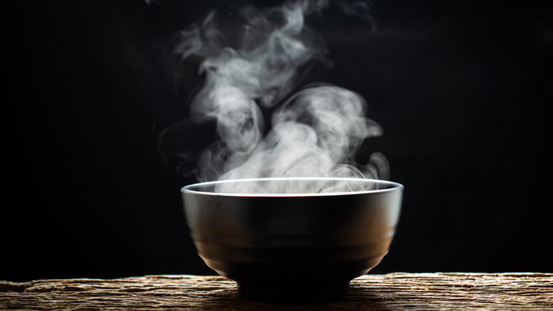 Steaming bowl