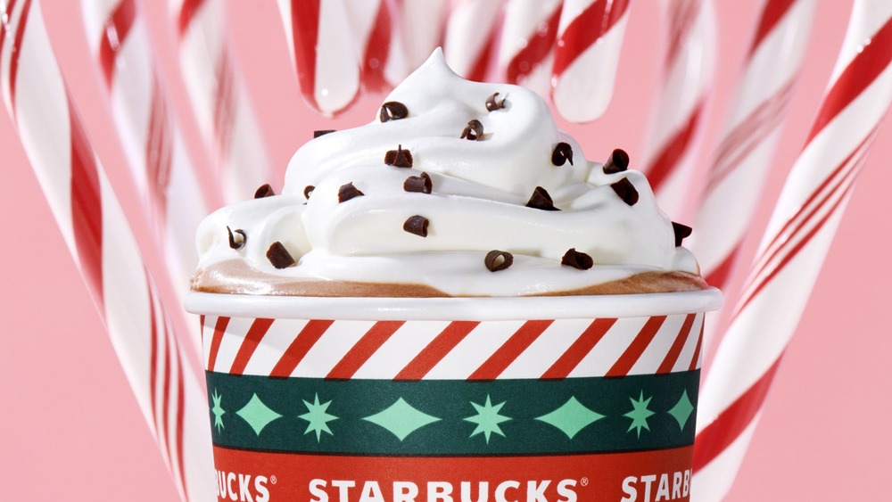 starbucks peppermint mocha